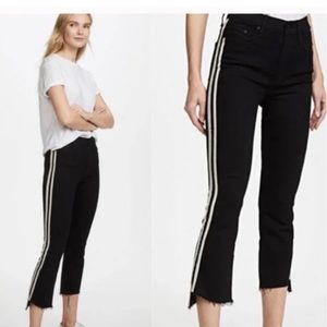 Mother Denim Insider Crop Step Fray Jeans